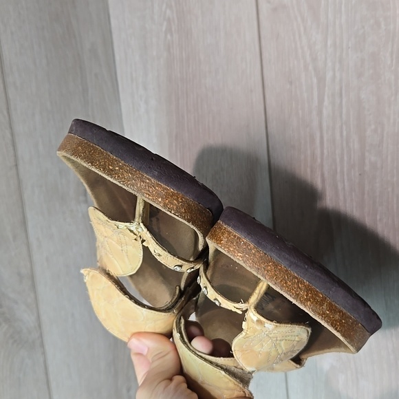 Betula By Birkenstock Women Thong Leather Sandals Flats shoes sz 40/9 Regular - Picture 7 of 14